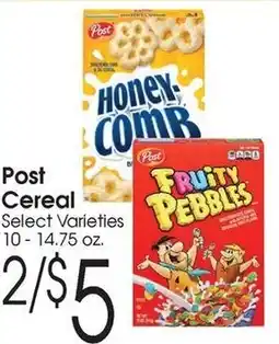 Family Fare Post Cereal offer
