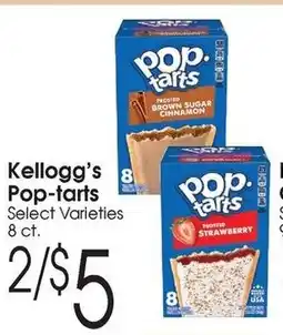 Family Fare Kellogg's pop-tarts offer