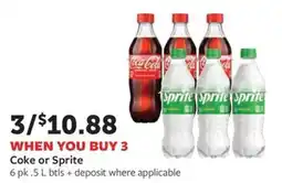 Fareway Coke or Sprite offer