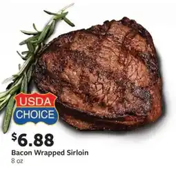 Fareway Usda Choice Bacon Wrapped Sirloin offer