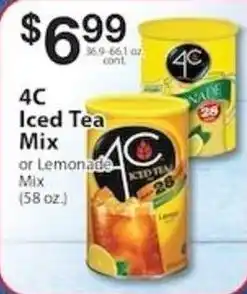 Associated 4C Iced Tea Mix offer