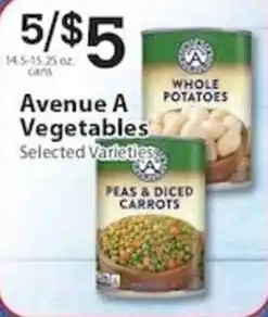 Associated Avenue A Vegetables offer