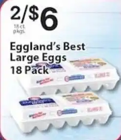 Associated Eggland's Best Large Eggs offer