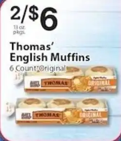 Associated Thomas' English Muffins offer