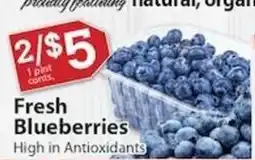 Associated Fresh Blueberries offer