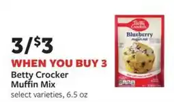 Fareway Betty Crocker Muffin Mix offer