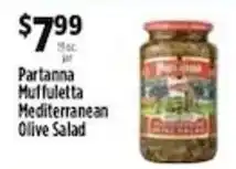 Pioneer Supermarkets Partanna Muffuleta Mediterranean Olive Salad offer