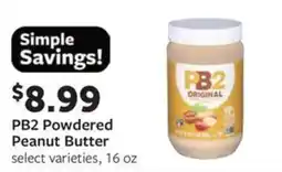 Fareway Pb2 powdered peanut butter offer