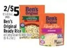 Pioneer Supermarkets Ben's Original Ready Rice offer