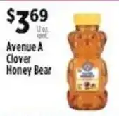Pioneer Supermarkets Avenue A Clover Honey Bear offer