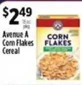 Pioneer Supermarkets Avenue A Corn Flakes Cereal offer