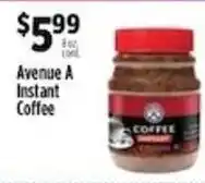 Pioneer Supermarkets Avenue A Instant Coffee offer