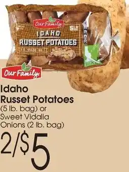 Family Fare Our Family Idaho Russet Potatoes offer