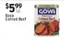 Associated Goya Corned Beef offer
