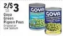 Associated Goya Green Pigeon Peas offer