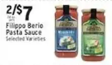 Associated Filippo Berio Pasta Sauce offer