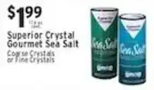 Associated Superior Crystal Gourmet Sea Salt offer