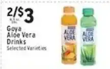 Associated Goya Aloe Vera Drinks offer