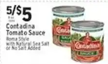 Associated Contadina tomato sauce offer