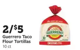 Fareway Guerrero Taco Flour Tortillas offer