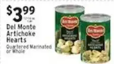 Associated Del Monte Artichoke Hearts offer