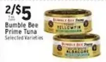 Associated Bumble Bee Prime Tuna offer