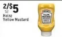 Associated Heinz Yellow Mustard offer