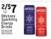 Associated Odyssey sparkling energy drinks offer