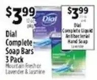 Pioneer Supermarkets Dial complete soap bars offer