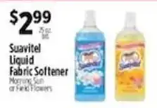 Pioneer Supermarkets Suavitel liquid fabric softener offer