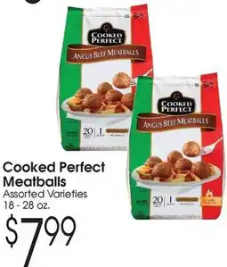 Family Fare Cooked Perfect Meatballs offer