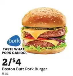 Fareway Boston Butt Pork Burger offer