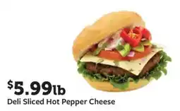 Fareway Deli Sliced Hot Pepper Cheese offer