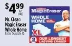 Pioneer Supermarkets Mr. Clean Magic Eraser Whole Home offer
