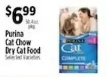 Pioneer Supermarkets Purina cat chow dry cat food offer