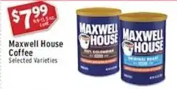 Associated Maxwell House Coffee Selected Varieties offer