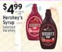 Associated Hershey's Syrup offer