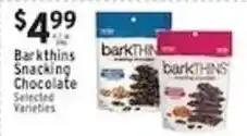 Associated Barkthins Snacking Chocolate offer