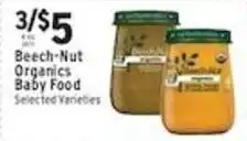 Associated Beech-Nut Organics Baby Food offer