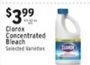 Associated Clorox concentrated bleach offer