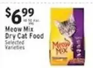 Associated Meow Mix Dry Cat Food offer