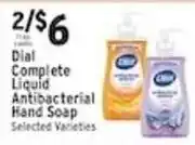 Associated Dial Complete Liquid Antibacterial Hand Soap offer
