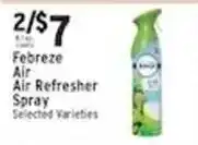 Associated Febreze air air refresher spray offer