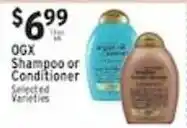 Associated Ogx Shampoo or Conditioner offer