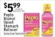Associated Pepto Bismol Upset Stomach Reliever offer
