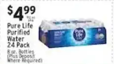 Associated Pure Life Purified Water offer