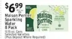 Associated Maison Perrier Sparkling Water offer