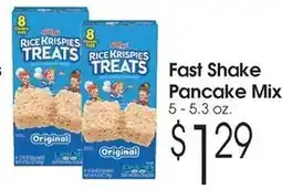 Family Fare Kellogg's rice krispies treats offer