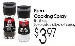 Family Fare Pam cooking spray offer