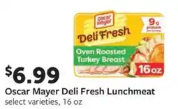 Fareway Oscar Mayer Deli Fresh Lunchmeat offer